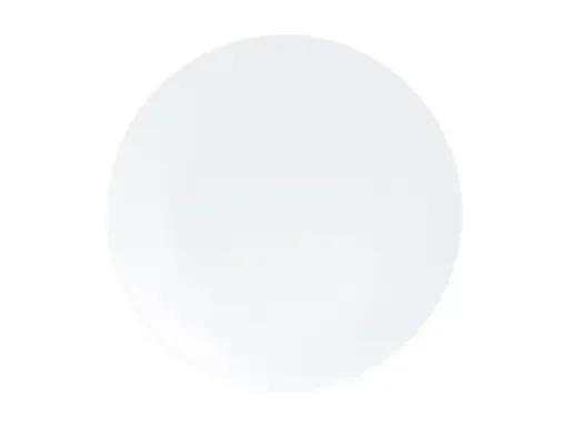 Cal-Mil 22390-9-15 9″ White Melamine Plate 6/Case