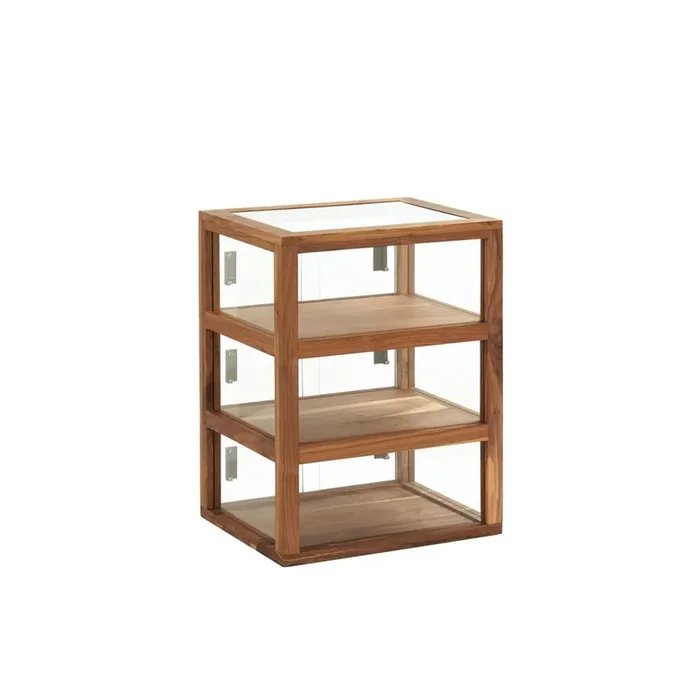 Cal-Mil 22912-78 Sydney 21 x 17 x 28″ Walnut Bakery Case