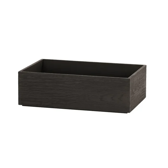 Cal-Mil 23106-12206-13 Brooklyn 12 x 20 x 6″ Black Wood Tray