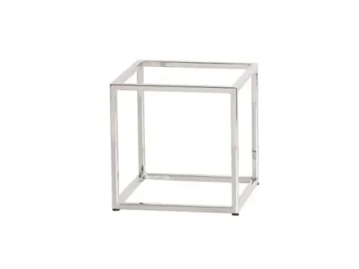 Cal-Mil 23201-10-49 Chrome Cube Riser-10″