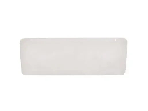 Cal-Mil 23739-10-126 10″ Square Bowl-White Marble
