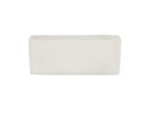 Cal-Mil 23739-8-126 8″ Square Bowl-White Marble
