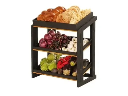 Cal-Mil 23780-3-13 Brooklyn 3 Tier Merch-12X20