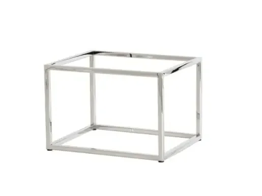 Cal-Mil 23853-9-49 Chrome Riser-10X12X9