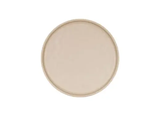 Cal-Mil 24120-10-125 Carmel 10″ Plate-Taupe 6/Case