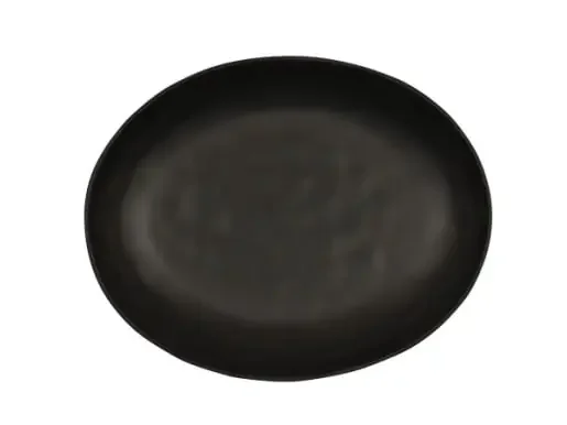 Cal-Mil 24122-1114-13 Carmel 11X14 Platter-Black 3/Case