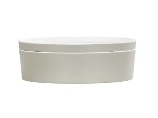Cal-Mil 24126-9-102 9″ Round Bento Box-Ash 3/Case