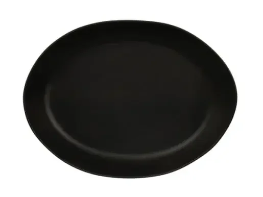 Cal-Mil 24404-1216-13 Bali Oval Platter-12X16 Black 6/Case
