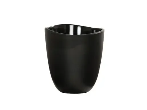 Cal-Mil 24405-48-13 Bali Dressing Crock-48Oz Black 6/Case