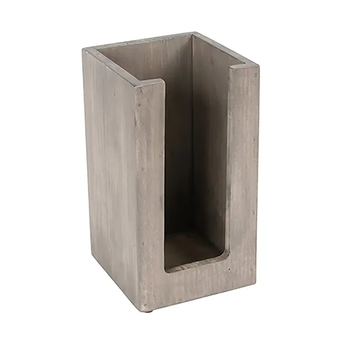 Cal-Mil 298-110 Aspen Gray Pine 4.5″ Cup / Lid Organizer