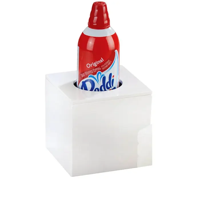 Cal-Mil 3399 White 5″ x 5″ Whipped Cream Cooler