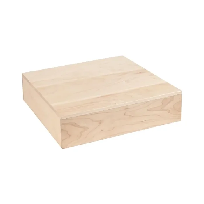 Cal-Mil 432-3-71 Blonde 12 x 12 x 3″ Square Riser