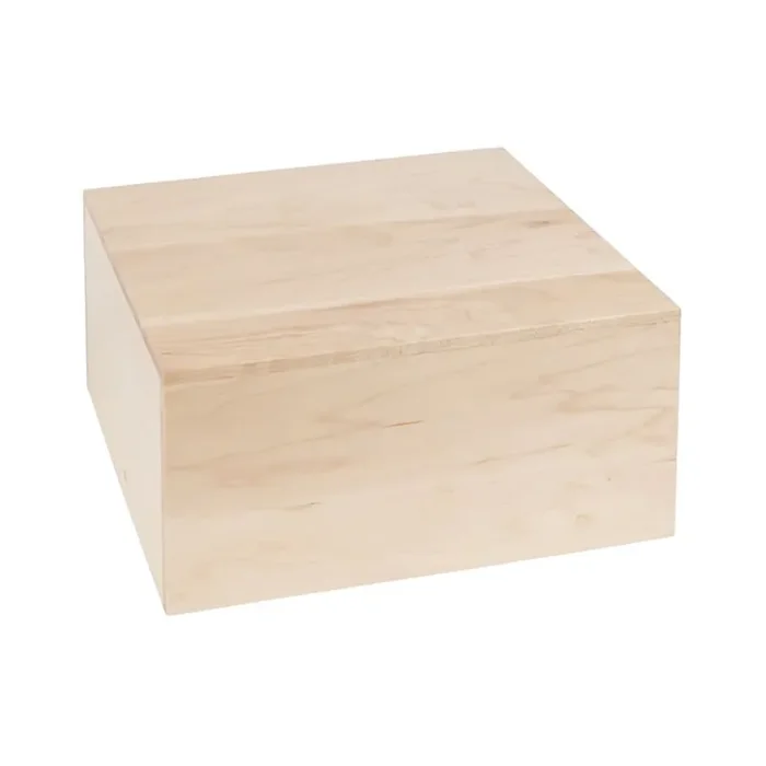 Cal-Mil 432-6-71 Blonde 12 x 12 x 6″ Square Riser