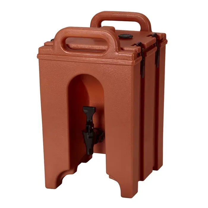 Cambro 100LCD402 Camtainer Red 1.5 Gal. Insulated Beverage Server