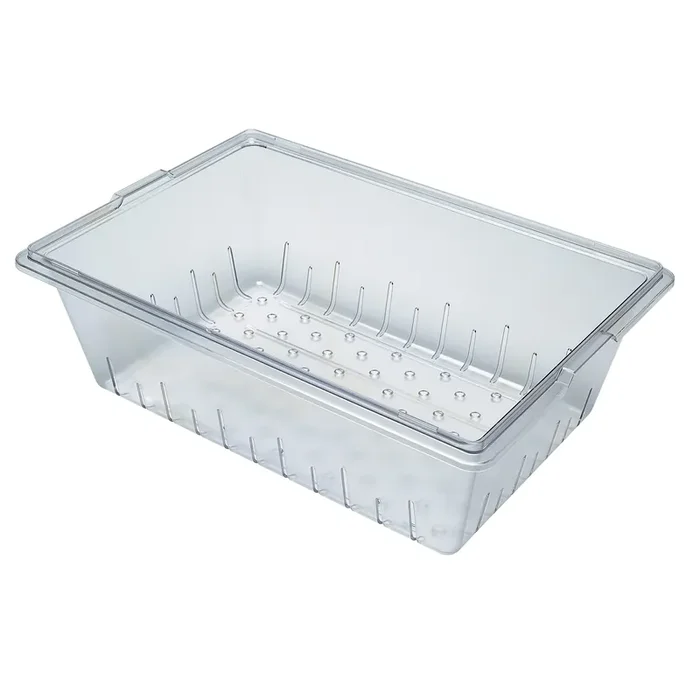 Cambro 1826CLRCW135 Camwear 18″ x 26″ x 5″ Food Storage Box Colander