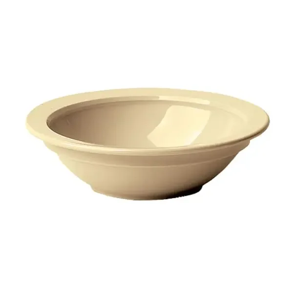 Cambro 45CW133 Camwear Beige 5 Oz. Round Fruit Cup / Bowl – 48 / CS