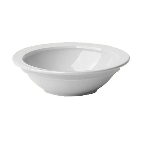 Cambro 45CW148 Camwear White 5 Oz. Round Fruit Cup / Bowl – 48 / CS