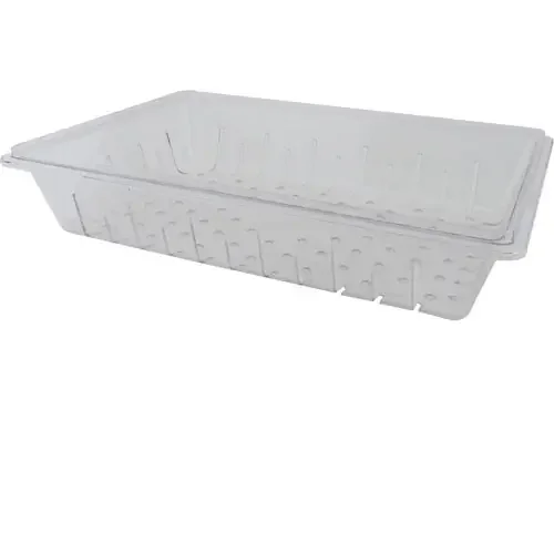 Cambro CAM1826CLRCW135 (or Equivalent) Colander Food Box Lexan (78-537)