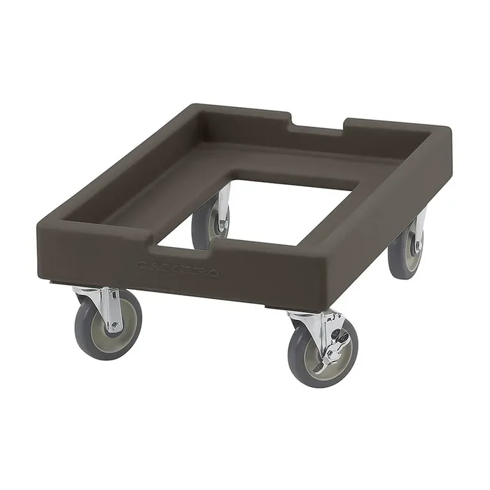 Cambro CD1826PDB131 Camdollies Dark Brown Dolly for Dough Box
