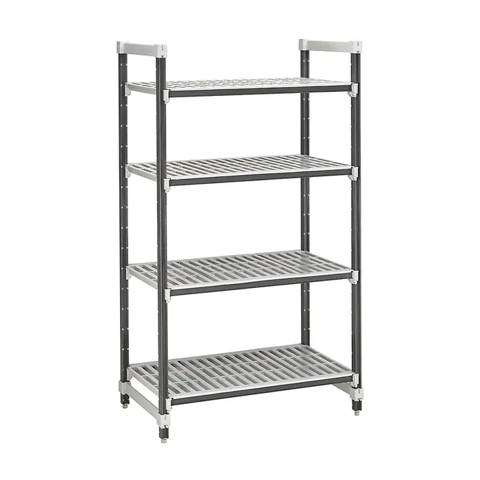 Cambro EXU246072V4480 Elements 4 Tier 24 x 60 x 72 Shelving Unit