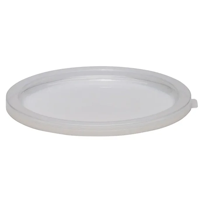 Cambro RFSC12148 White Poly Lid for 12 / 18 / 22 Qt Round Containers