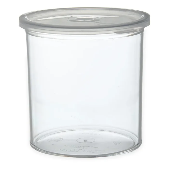 Carlisle 030107 Classic 1.2 Qt. Clear Crock with Lid
