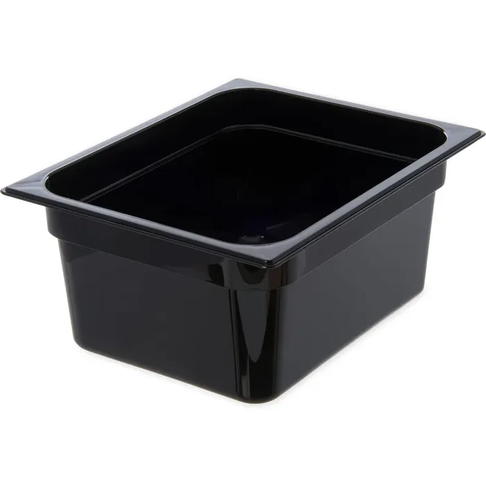 Carlisle 10222B03 StorPlus Black Half Size x 6″ D Food Pan