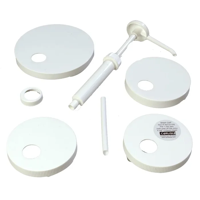 Carlisle 38310 Standard Pump Kit with 5 Lids