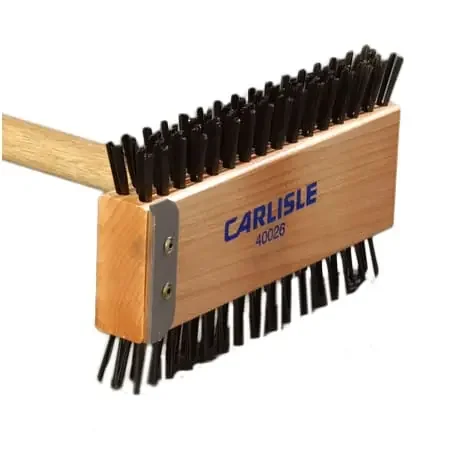 Carlisle 4002600 Sparta Broiler Master Brush with Steel Bristles