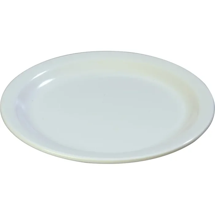 Carlisle 4350102 Dallas Ware 9″ White Dinner Plate – 48 / CS