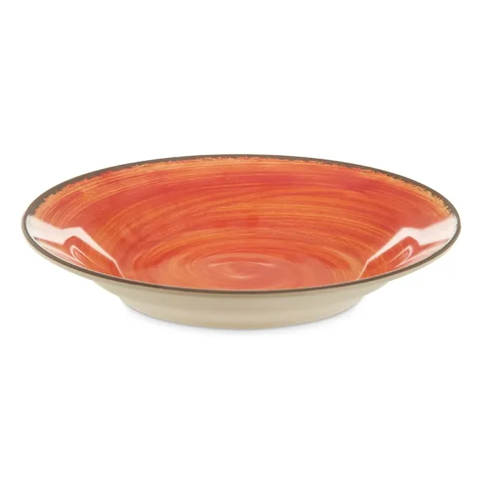 Carlisle 5400352 Mingle Fireball 28.5 Ounce Rimmed Soup Bowl – 6 / CS
