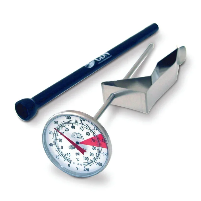 CDN Beverage & Frothing Thermometer (7″ Stem)