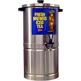 Cecilware B1/3T 3 gal Round Iced Tea Dispenser w/ Handles