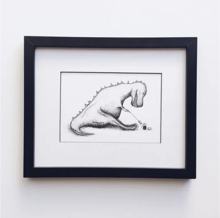 Ceilidh Print: ”Struggle Well”