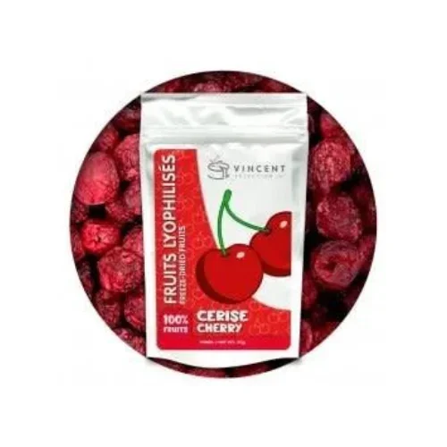 Cerises entières lyophilisées 15g