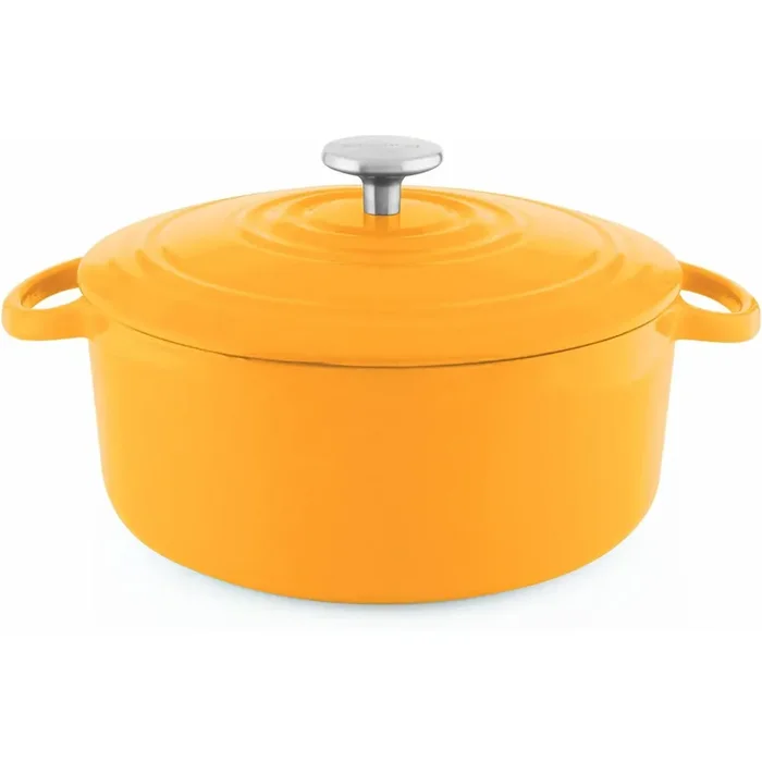 Chantal 5 qt. Round Cast Iron Dutch Oven – Marigold