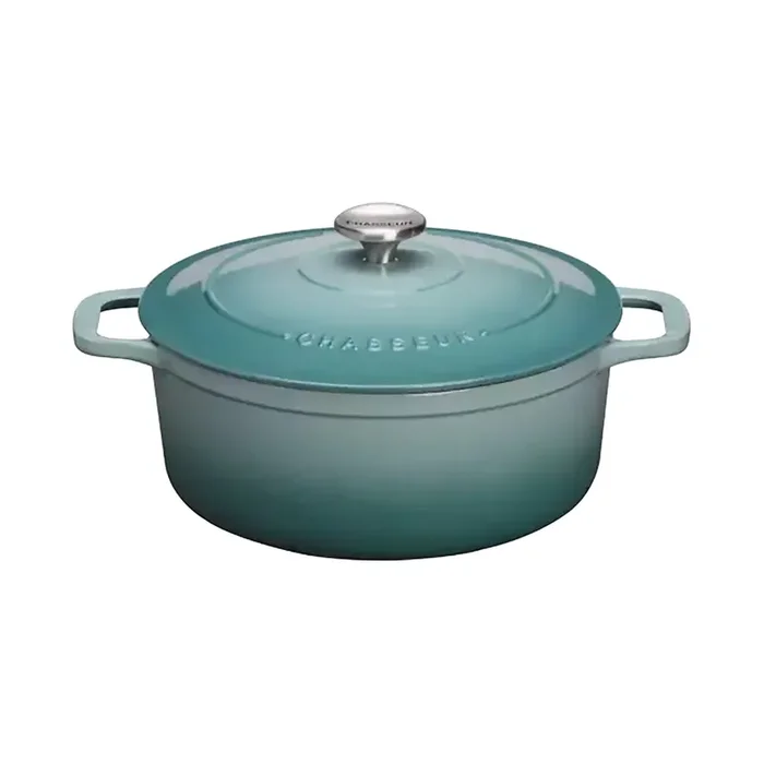 Chasseur FN949 Matte Quartz Cast Iron 4.23 Quart Casserole