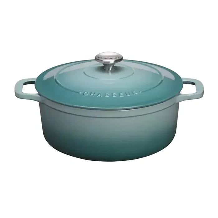Chasseur FN951 Matte Quartz Cast Iron 6.44 Quart Casserole