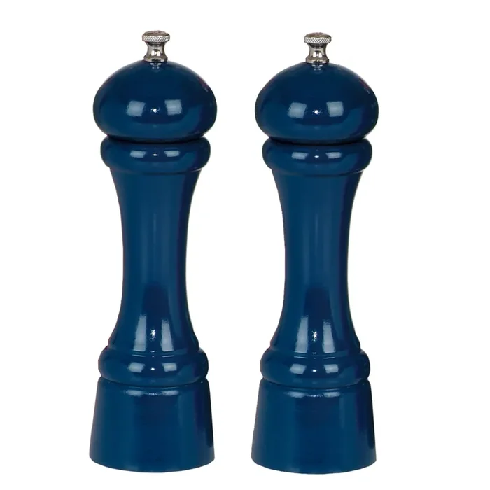 Chef Specialties Company 8702 Cobalt 8″ Pepper and Salt Mill Set