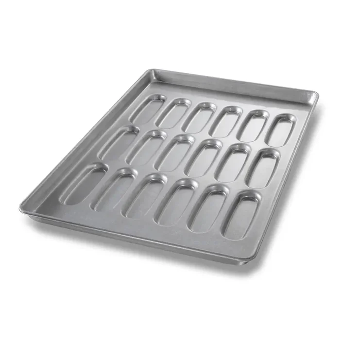 Chicago Metallic 42435 ePAN 18-Cavity Hot Dog Bun Pan