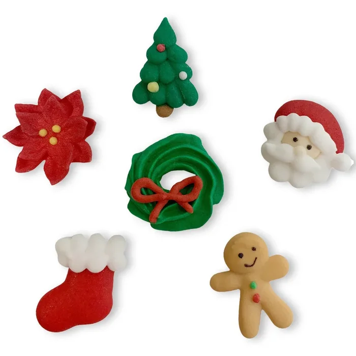 Christmas Assortment Royal Icing Decorations