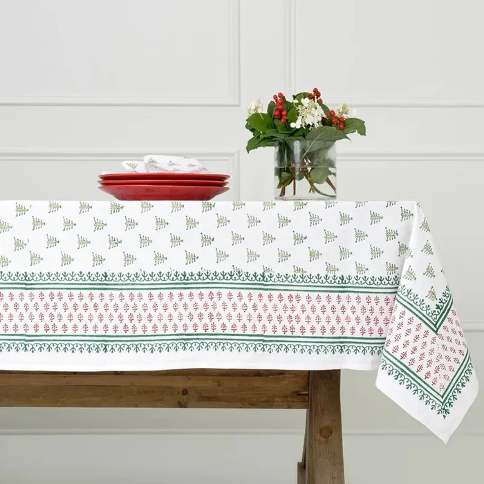 Christmas Tree Tablecloth 60×140