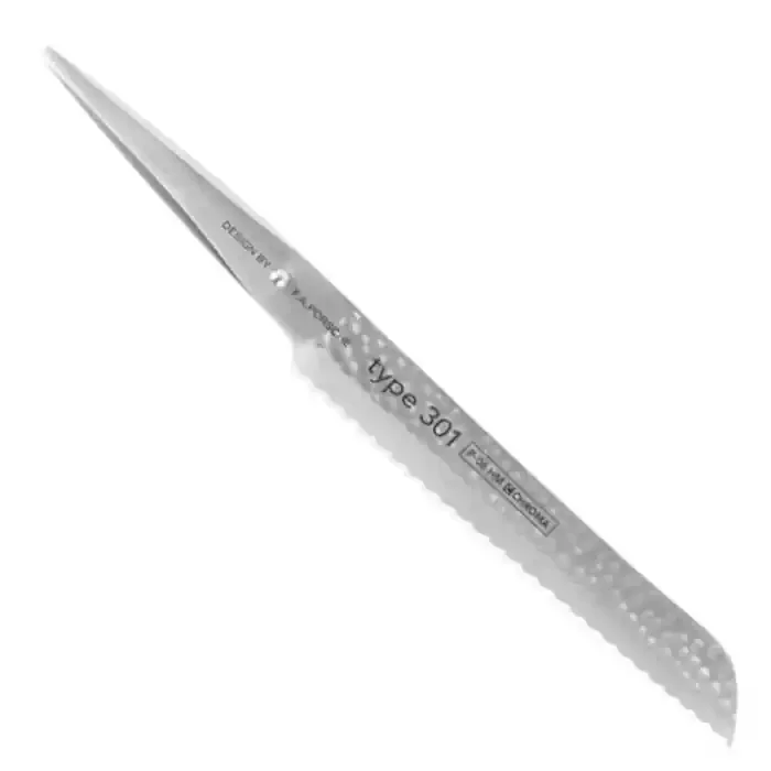 Chroma Type 301 F.A. Porsche 8.5‘‘ Hammered Bread Knife