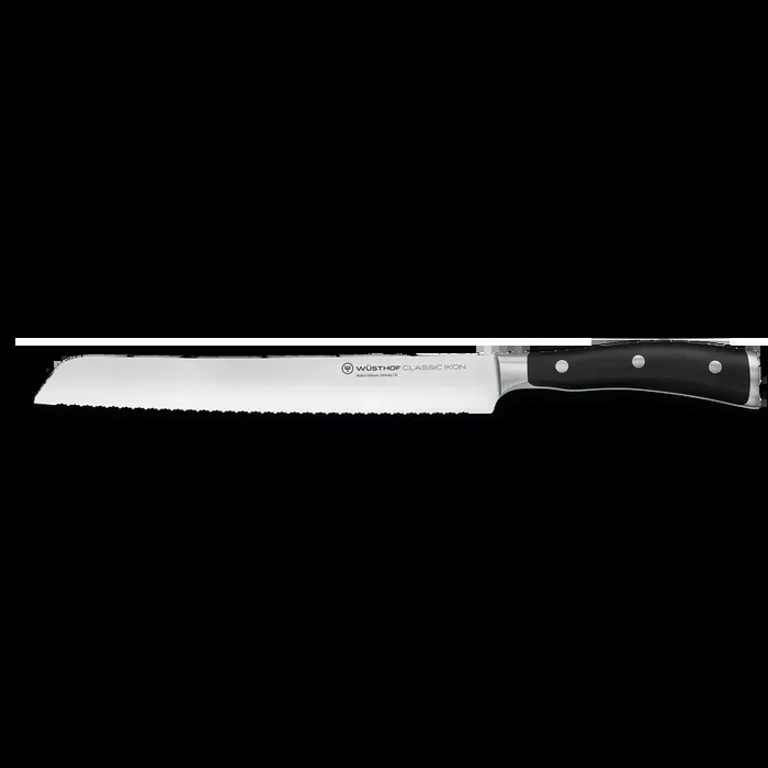 Classic Ikon Precision Double-Serrated Bread Knife 9″