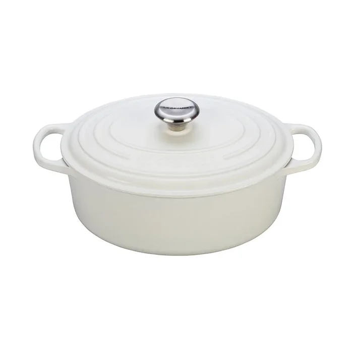 Cocotte ovale Blanc 4.7L – Le Creuset
