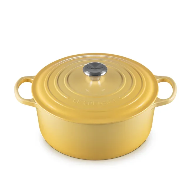 Cocotte ronde Camomille 6.7 L – Le Creuset