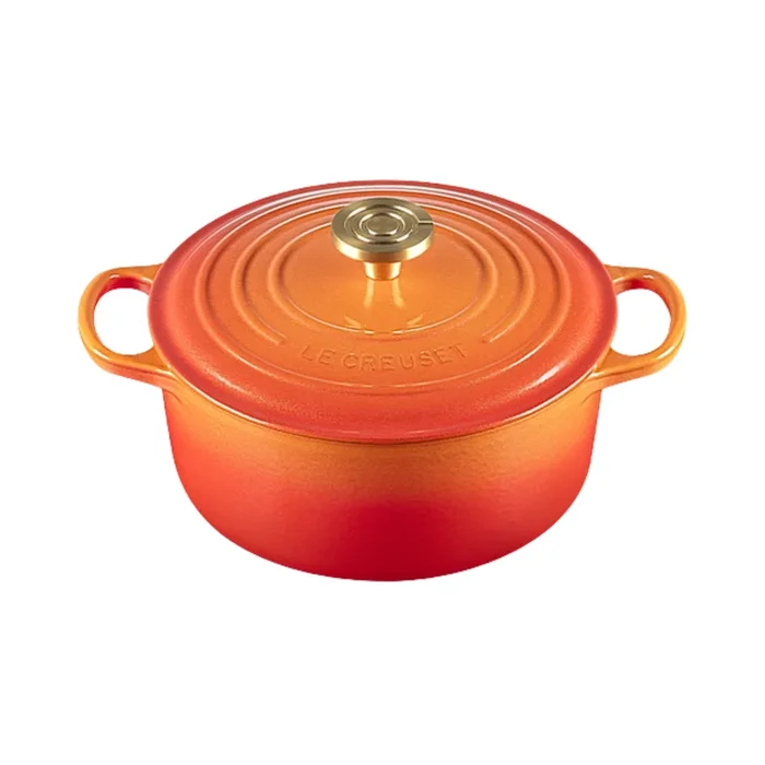 Cocotte ronde Flamme Dorée 4.2L – Le Creuset