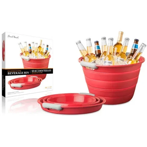 Collapsible Beverage Bin