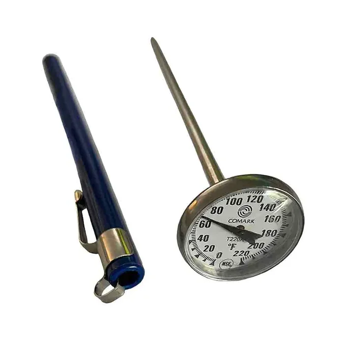 Comark T220A/BOXED Calibratable 1″ Dial Thermometer
