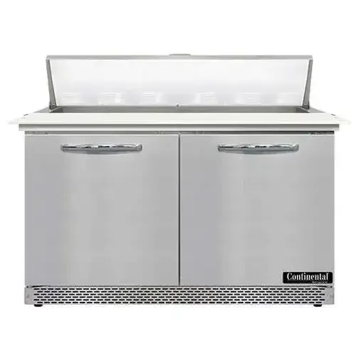 Continental Refrigerator SW48N12C-FB 48‘‘ Refrigerated Sandwich / Salad Prep Table with